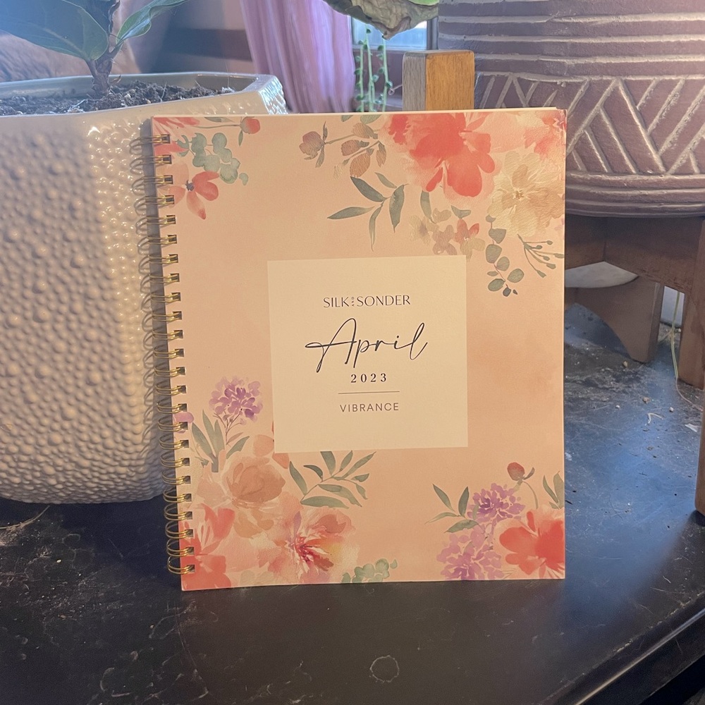 Sim & Sonder Bullet Journal - Month of April - New - Not Written On - Not Used!